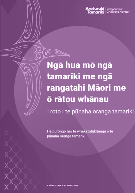 Ngā hua mō ngā tamariki me ngā rangatahi Māori me ō rātou whānau