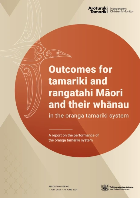 Outcomes for Tamariki and rangatahi Māori and their whānau - summary