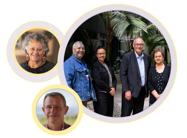 Collage photo of Te Kahui members for this annual report period